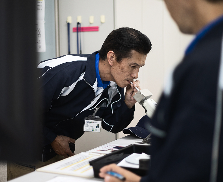 健康管理の様子